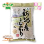 画像1: 【定期購入】令和7年新潟産有機栽培コシヒカリ精米5kg (1)