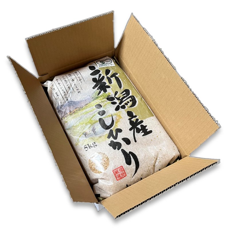 画像2: 【定期購入】令和7年新潟産有機栽培コシヒカリ精米5kg (2)